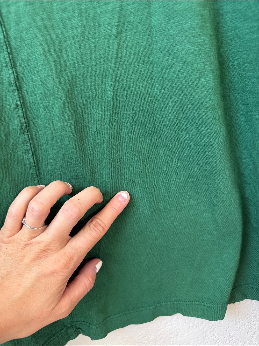 Aerie Oversized Short Sleeve Tee Shirt Green size Small - Picture 2 of 8